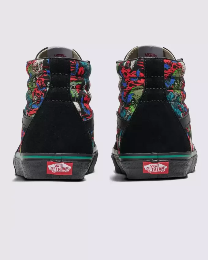 Customs Sk8-Hi Halloween Sko Customs Sk8-Hi Halloween Sko