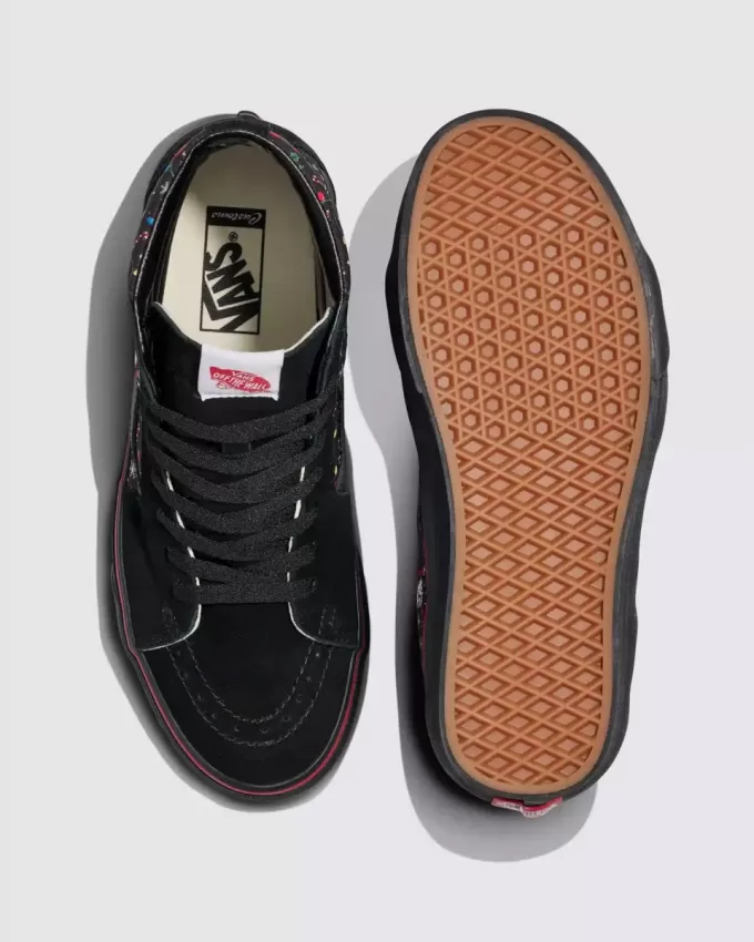 Customs Sk8-Hi Holiday Shoe Customs Sk8-Hi Holiday Shoe