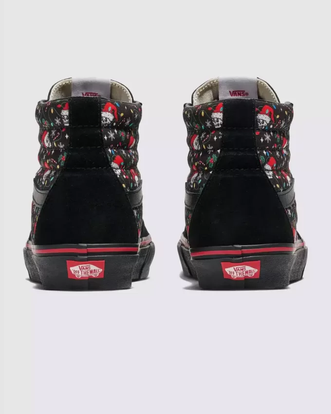 Customs Sk8-Hi Holiday Shoe Customs Sk8-Hi Holiday Shoe