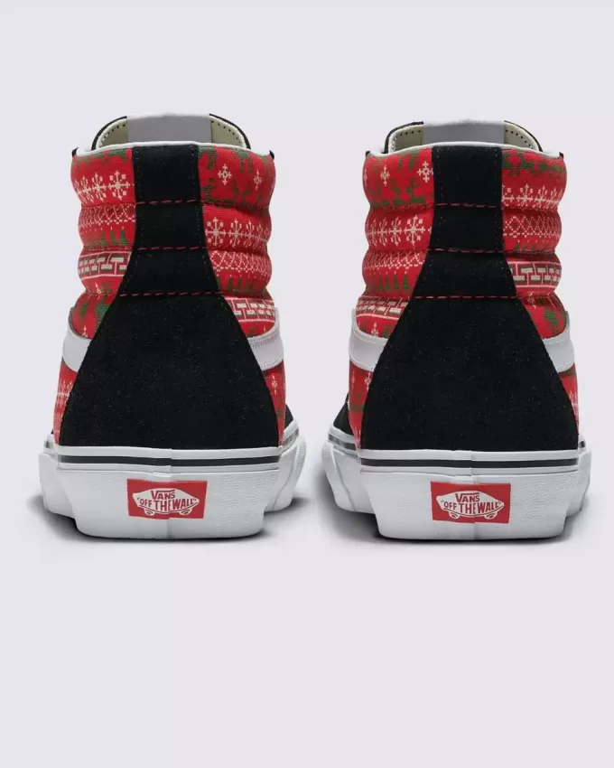 Customs Sk8-Hi Holiday Shoe Customs Sk8-Hi Holiday Shoe
