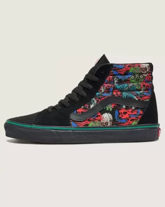 Customs Sk8-Hi Wide Halloween Sko
