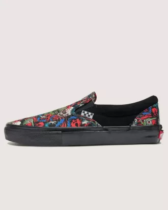 Customs Skate Slip-On Halloween Sko