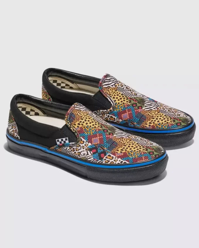 Customs Skate Slip-On Sko Customs Skate Slip-On Sko