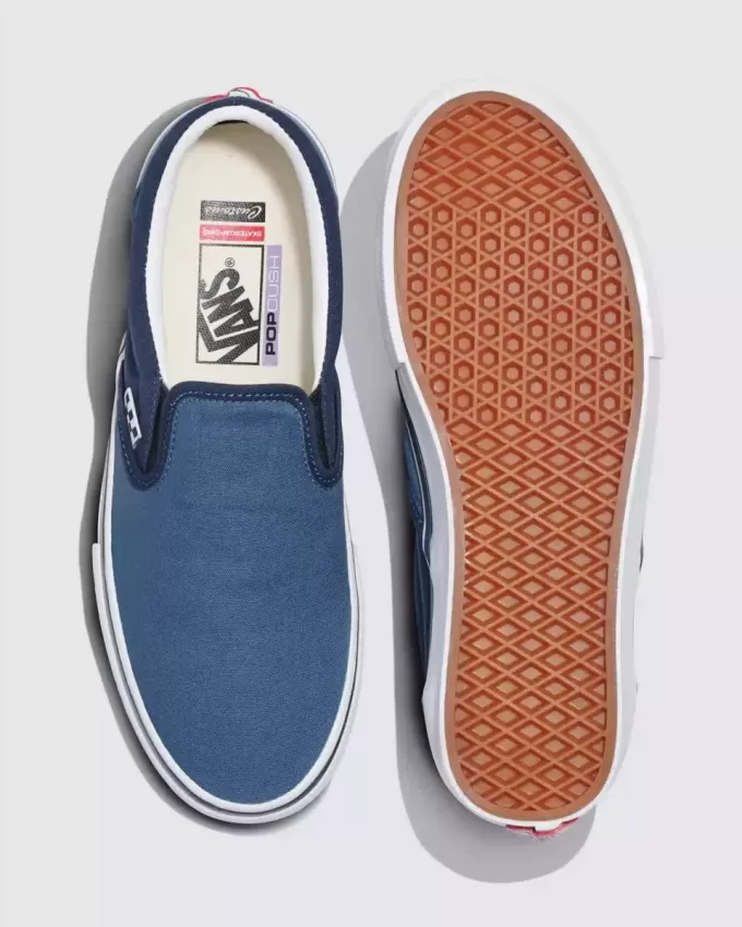 Customs Skate Slip-On Sko Customs Skate Slip-On Sko