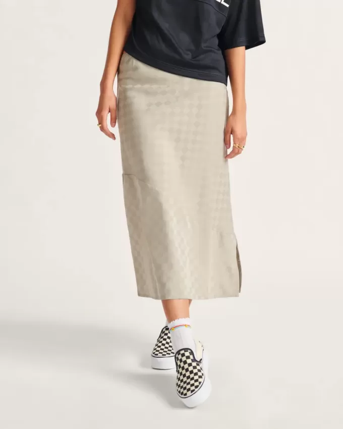 Diana Column Checkerboard Kjol Diana Column Checkerboard Kjol