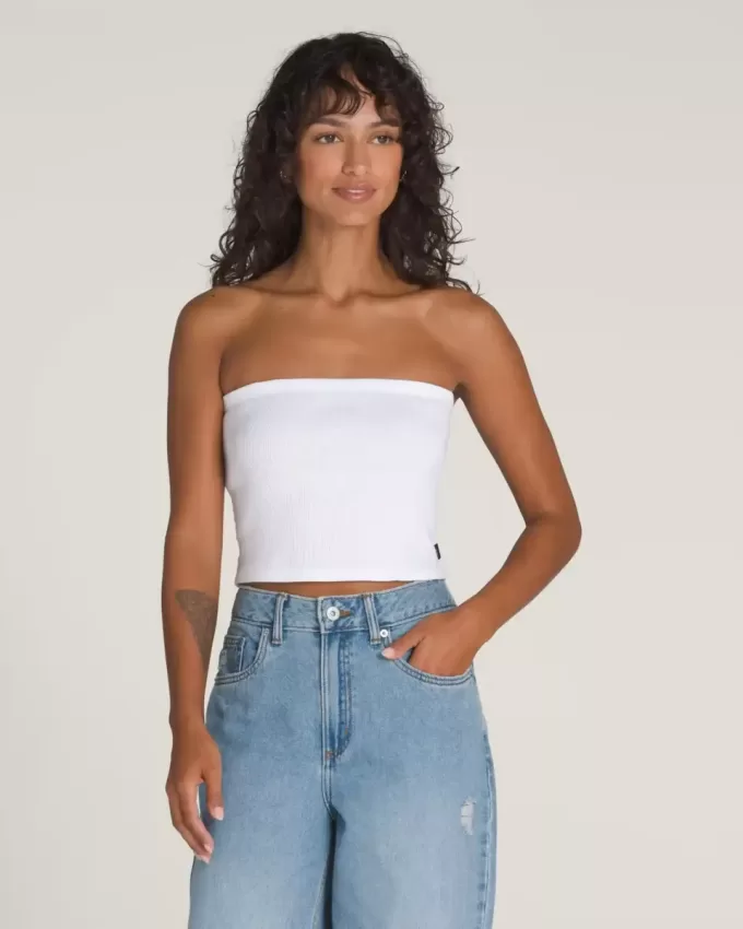 Drew Rib Tube Top