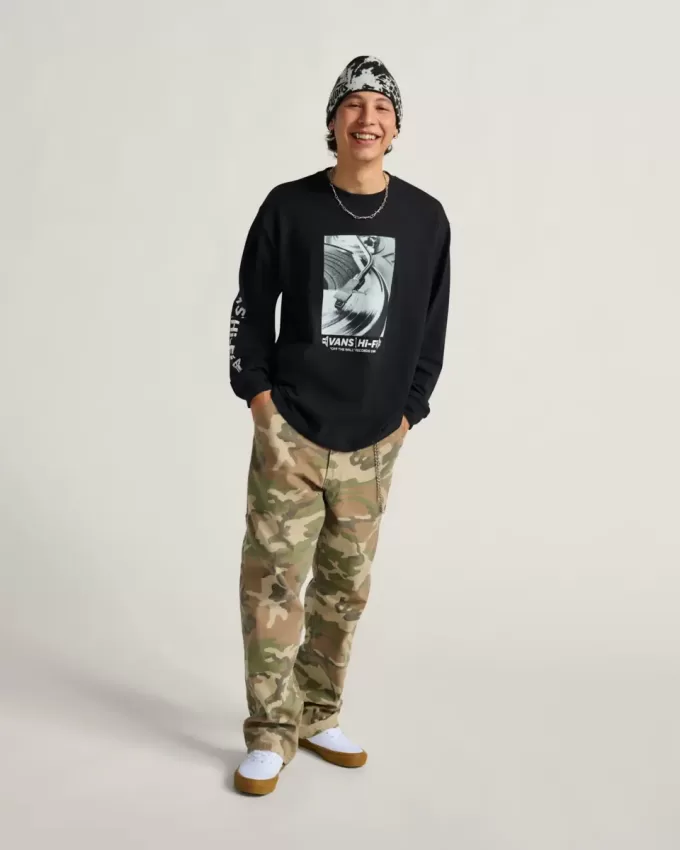 Drill Chore Carpenter Loose Denim Byxor Drill Chore Carpenter Loose Denim Byxor