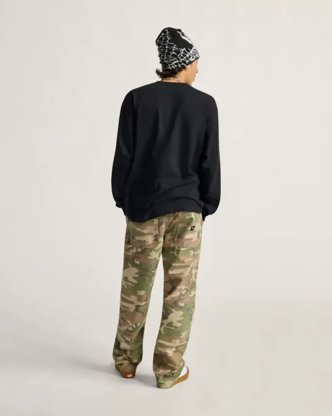 Drill Chore Carpenter Loose Denim Byxor Drill Chore Carpenter Loose Denim Byxor