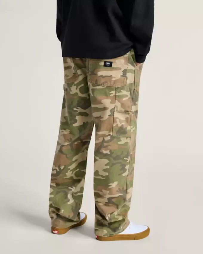 Drill Chore Carpenter Loose Denim Byxor Drill Chore Carpenter Loose Denim Byxor