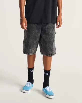 Drill Chore Loose Denim 22” Shorts