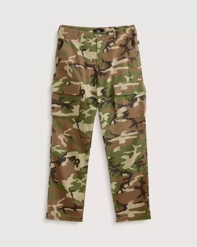 Fatigue Cargo Loose Tapered Ripstop-byxor Fatigue Cargo Loose Tapered Ripstop-byxor