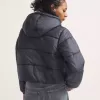 Hillgate Cropped Pufferjacka