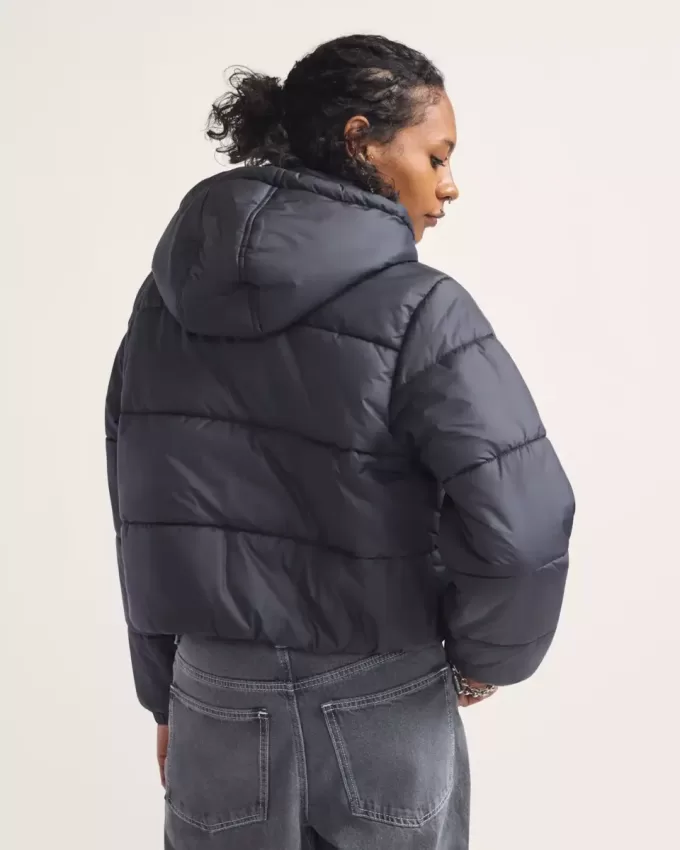 Hillgate Cropped Pufferjacka