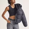 Hillgate Cropped Pufferjacka