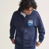 Hoodie med dragkedja i metall Hoodie med dragkedja i metall