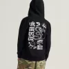 Kids Bone Yard Hoodie med dragkedja