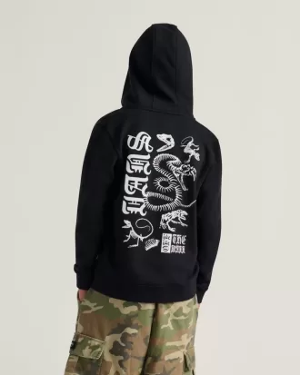 Kids Bone Yard Hoodie med dragkedja