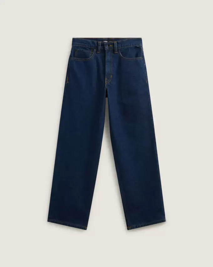 Kids Check-5 Loose Denim Pants Kids Check-5 Loose Denim Pants