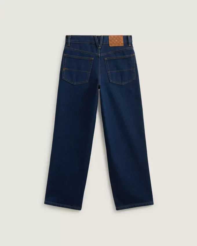 Kids Check-5 Loose Denim Pants Kids Check-5 Loose Denim Pants