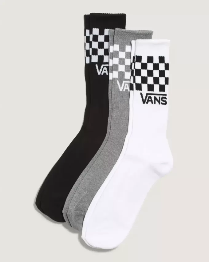 Kids Checkerboard Crew Socks