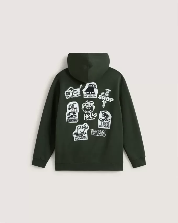 Klassificerad hoodie med dragkedja för barn