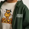 Klassificerad hoodie med dragkedja för barn