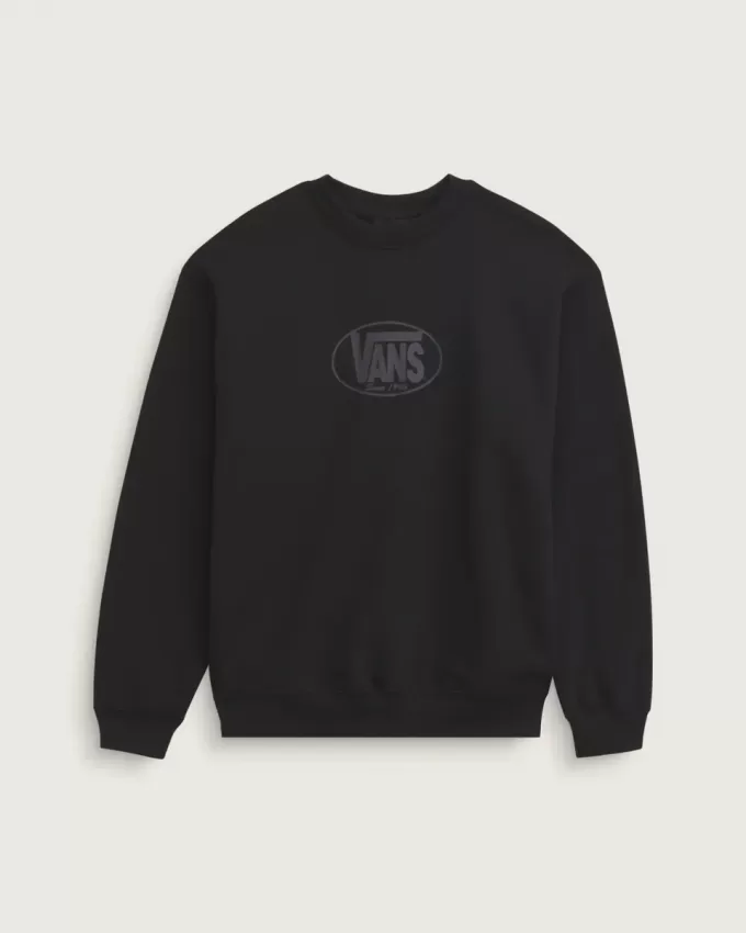 Klassisk Oval Crew Sweatshirt Klassisk Oval Crew Sweatshirt