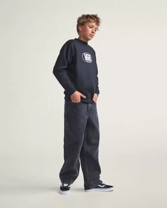 Klassisk Oval Crew Sweatshirt för barn Klassisk Oval Crew Sweatshirt för barn