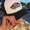 Klassisk Patch Curved Bill Trucker Hat Klassisk Patch Curved Bill Trucker Hat