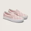 Klassisk Slip-On Checkerboard Satin Sko