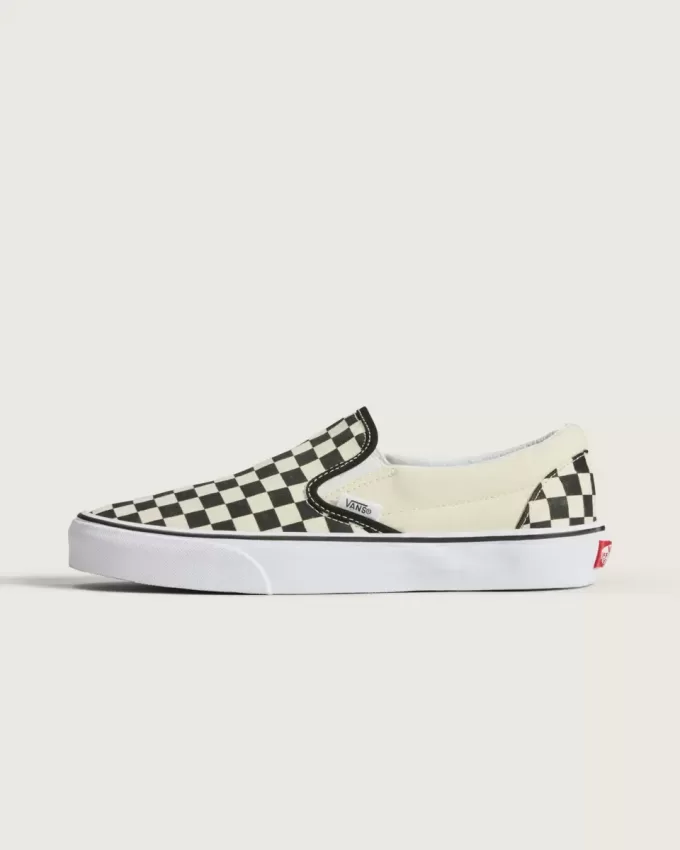 Klassisk Slip-On Checkerboard Sko Klassisk Slip-On Checkerboard Sko