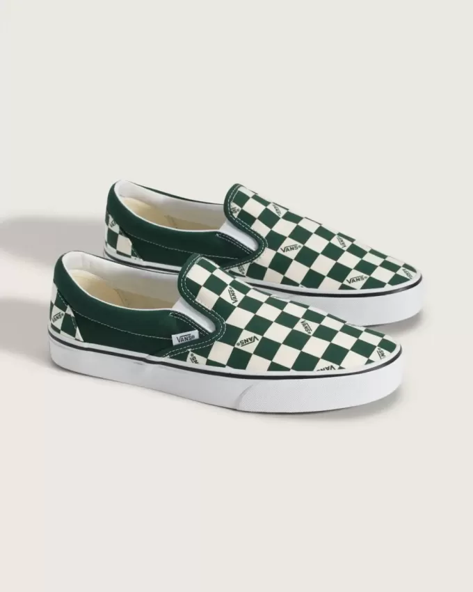 Klassisk Slip-On Checkerboard Sko Klassisk Slip-On Checkerboard Sko