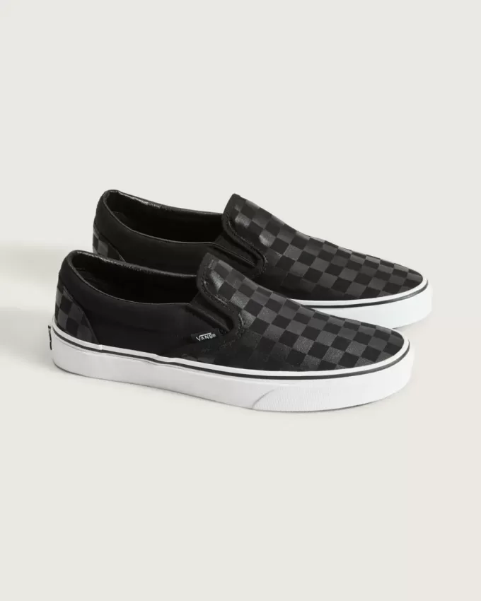 Klassisk Slip-On Checkerboard Sko Klassisk Slip-On Checkerboard Sko