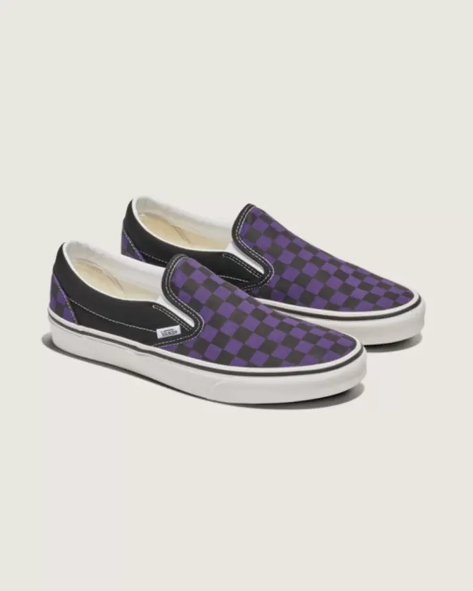 Klassisk Slip-On Checkerboard Sko Klassisk Slip-On Checkerboard Sko