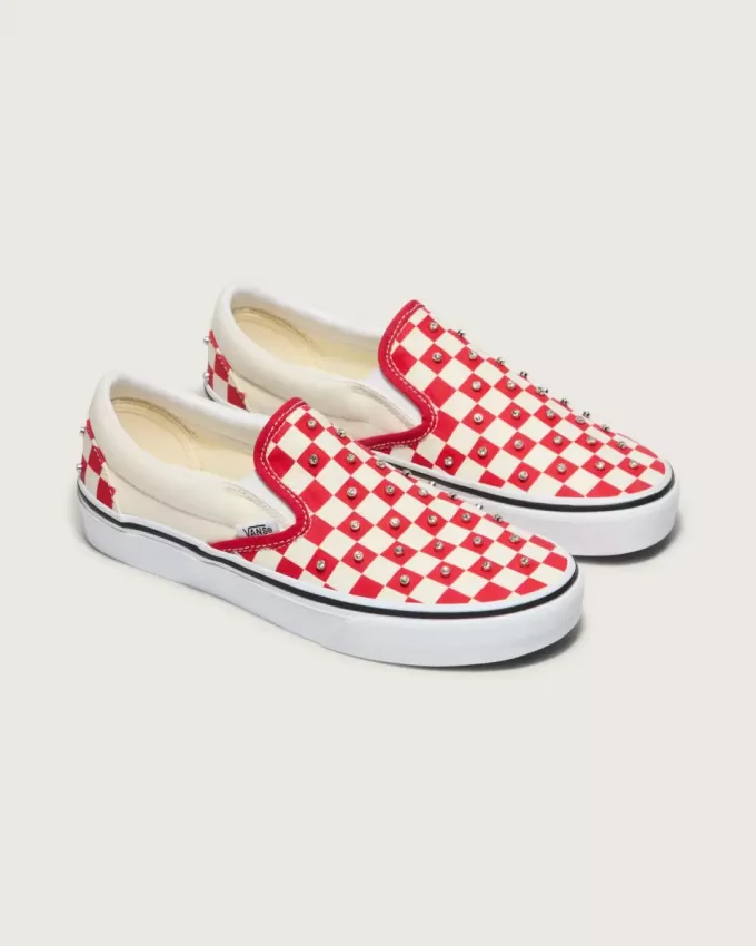 Klassisk Slip-On Checkerboard Sko Klassisk Slip-On Checkerboard Sko