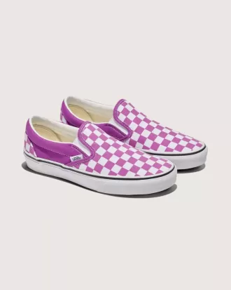 Klassisk Slip-On Checkerboard Sko