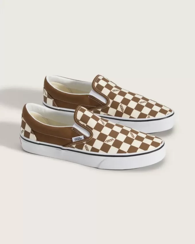 Klassisk Slip-On Checkerboard Sko Klassisk Slip-On Checkerboard Sko