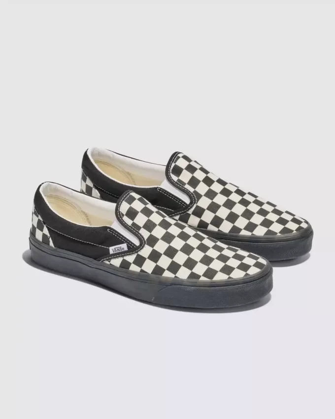 Klassisk Slip-On Checkerboard Sko Klassisk Slip-On Checkerboard Sko