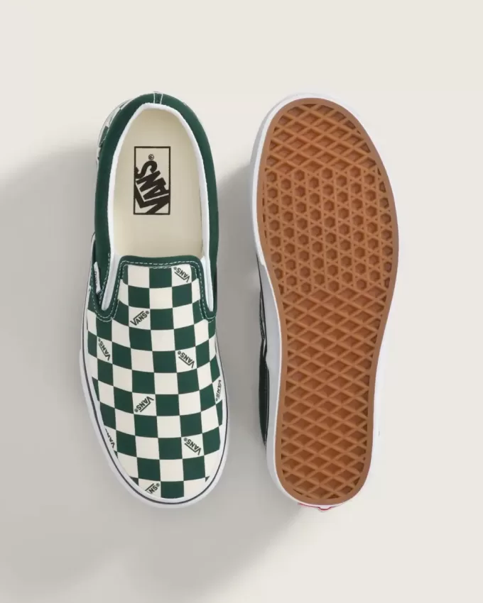 Klassisk Slip-On Checkerboard Sko Klassisk Slip-On Checkerboard Sko