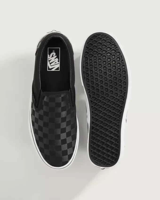 Klassisk Slip-On Checkerboard Sko Klassisk Slip-On Checkerboard Sko