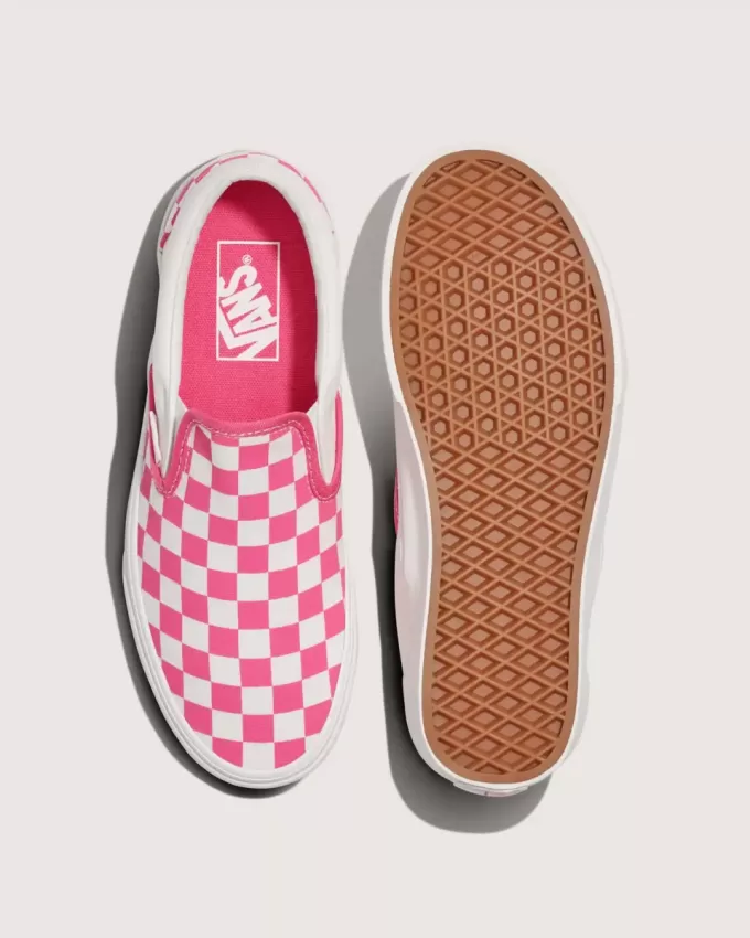 Klassisk Slip-On Checkerboard Sko Klassisk Slip-On Checkerboard Sko