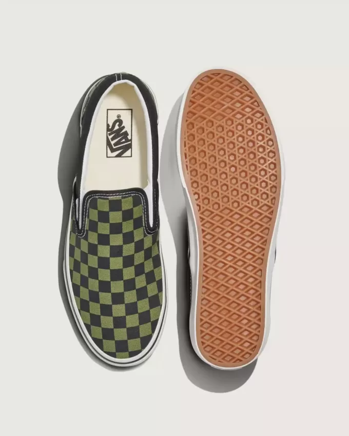Klassisk Slip-On Checkerboard Sko Klassisk Slip-On Checkerboard Sko