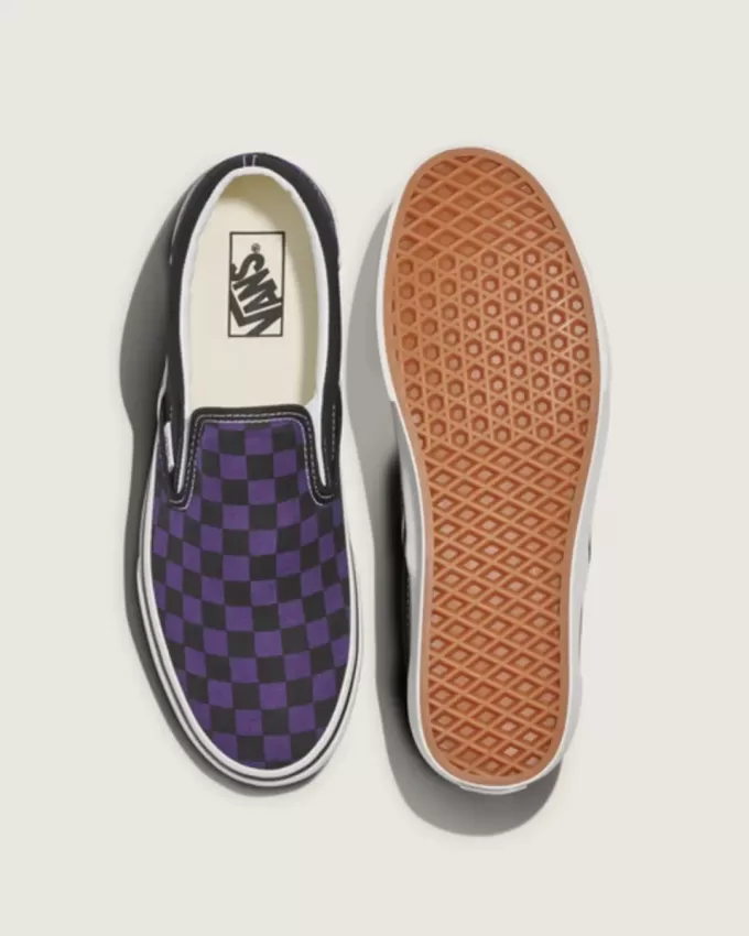 Klassisk Slip-On Checkerboard Sko Klassisk Slip-On Checkerboard Sko