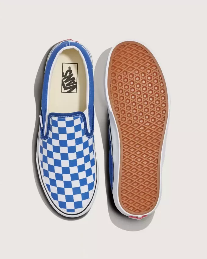 Klassisk Slip-On Checkerboard Sko Klassisk Slip-On Checkerboard Sko