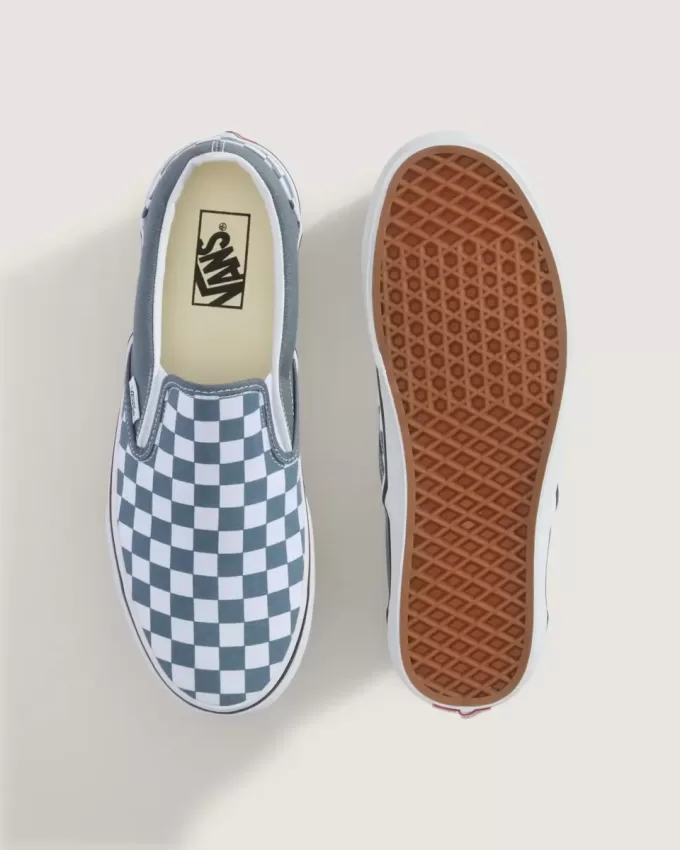 Klassisk Slip-On Checkerboard Sko Klassisk Slip-On Checkerboard Sko