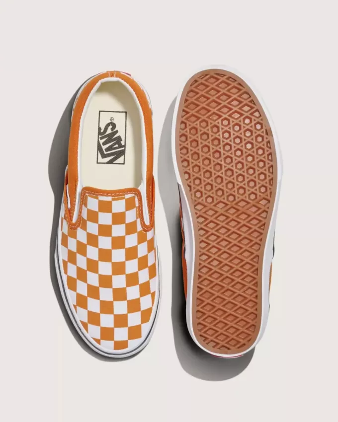 Klassisk Slip-On Checkerboard Sko Klassisk Slip-On Checkerboard Sko
