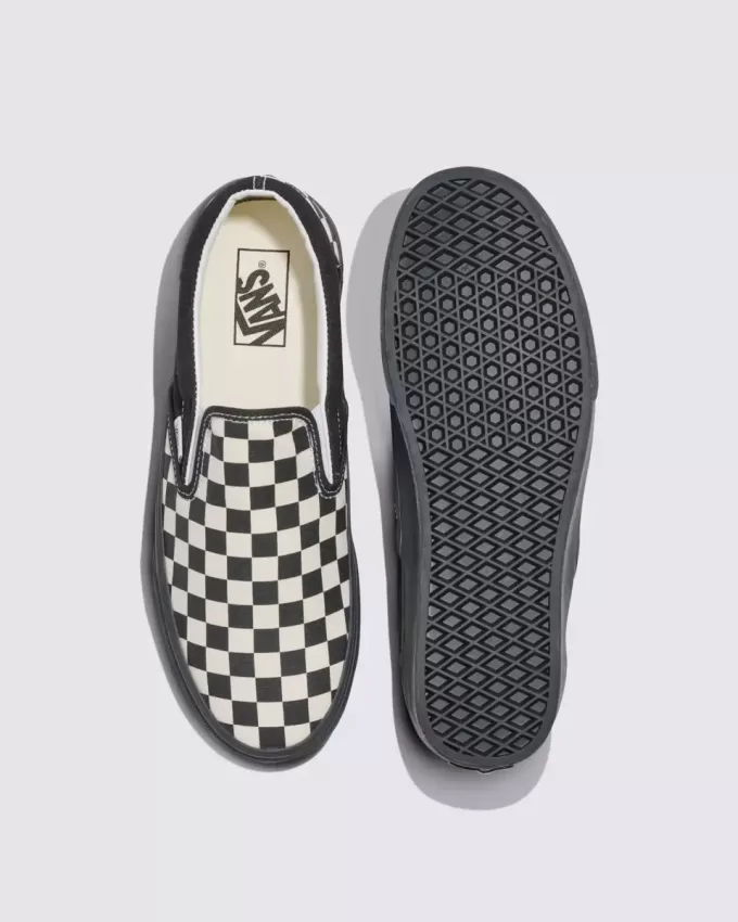 Klassisk Slip-On Checkerboard Sko Klassisk Slip-On Checkerboard Sko