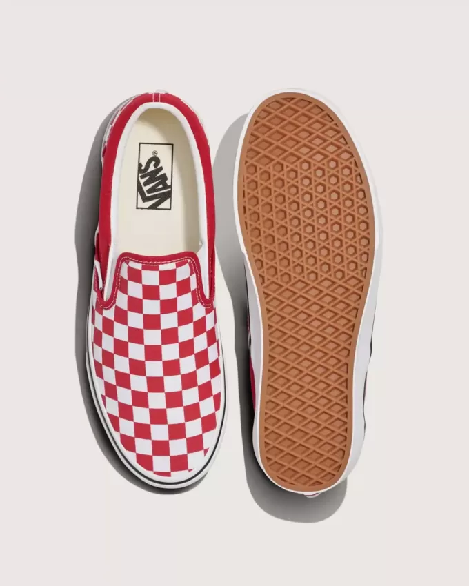 Klassisk Slip-On Checkerboard Sko Klassisk Slip-On Checkerboard Sko