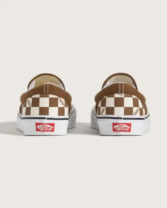 Klassisk Slip-On Checkerboard Sko Klassisk Slip-On Checkerboard Sko