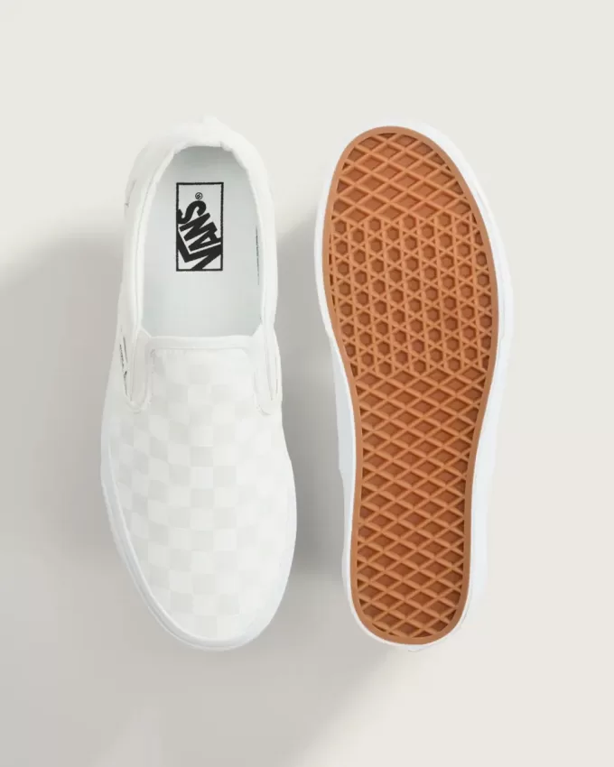 Klassisk Slip-On Checkerboard Sko Klassisk Slip-On Checkerboard Sko